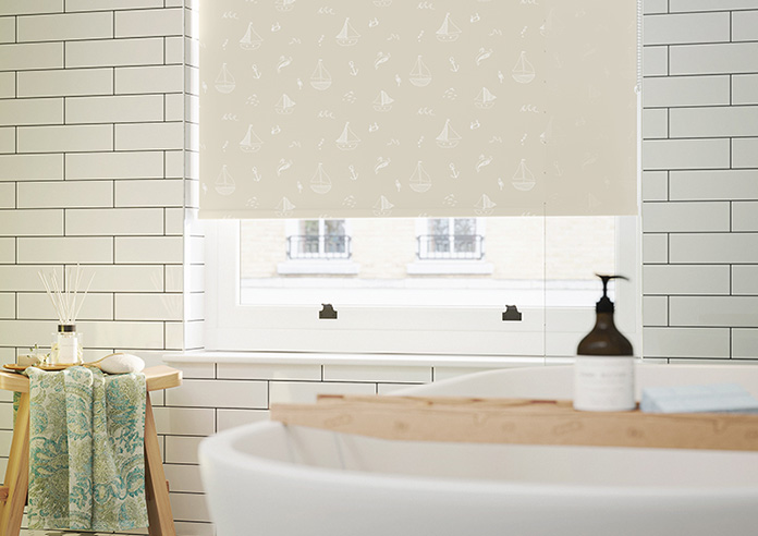 Seaside Sailing, Cream Sands - Twist&Fit Roller Blind - Image 5